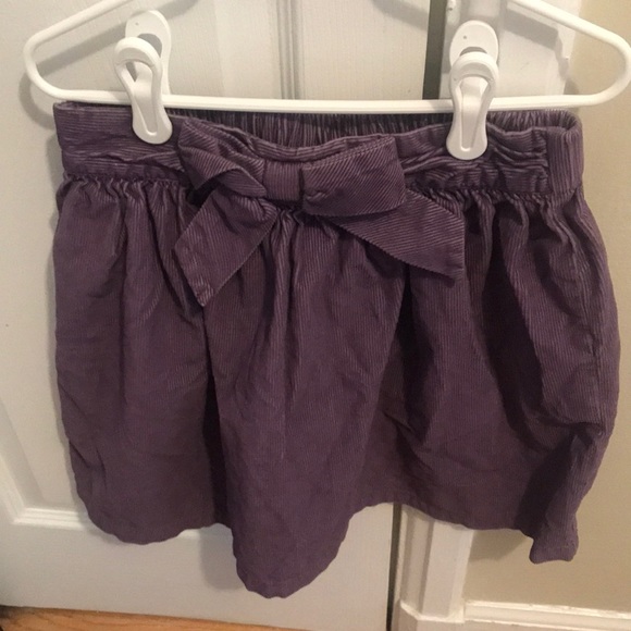 Plum Purple Soft Corduroy Hanna Andersson Skirt - Picture 1 of 3